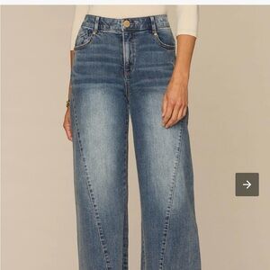Democracy Sky Rise Wide Leg Jeans | Size 16 | NWT